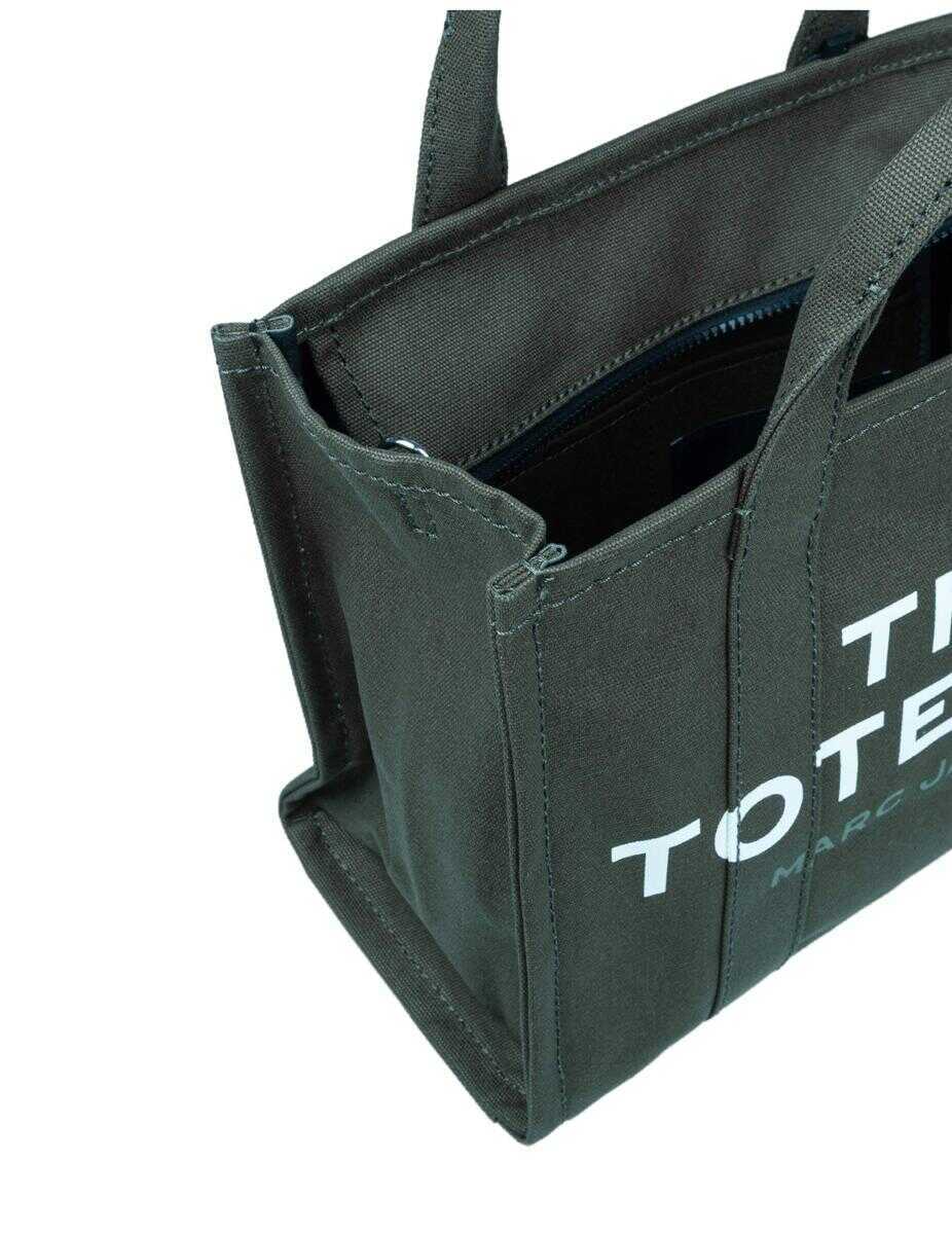 Genti de mana Marc Jacobs Marc Jacobs Canvas Handbag Green Femei (BM 19275891) 4