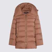 Geci de iarna Moorer Camel Natalia Down Jacket Femei
