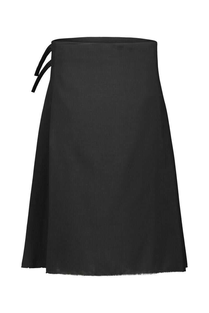 Fuste SAPIO Sapio Wrap Skirt N48 Clothing Black Femei (BM 19276191) 1