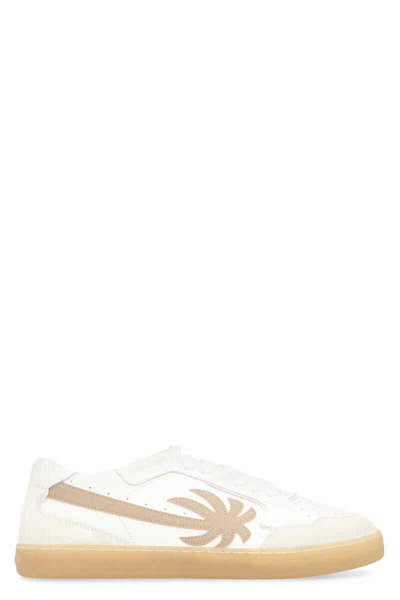 Sneakers Palm Angels Palm Angels Sneakers Low-Top New Palm 1 In Leather WHITE Barbati (BM 19276476) 1