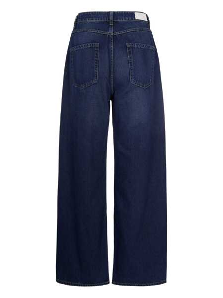 Blugi Icon Denim Poppy Blue Jeans With Logo Patch On The Rear And Belt Loops In Denim Woman BLUE Femei (BM 19276500) 2