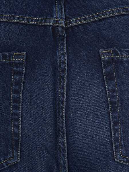 Blugi Icon Denim Poppy Blue Jeans With Logo Patch On The Rear And Belt Loops In Denim Woman BLUE Femei (BM 19276500) 3