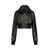 Rick Owens Rick Owens Concordia Dracucollar Cropped Jacket Clothing Black