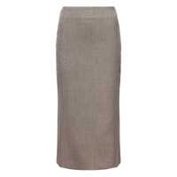 Fuste MM6 Maison Margiela Midi Skirt Clothing Femei