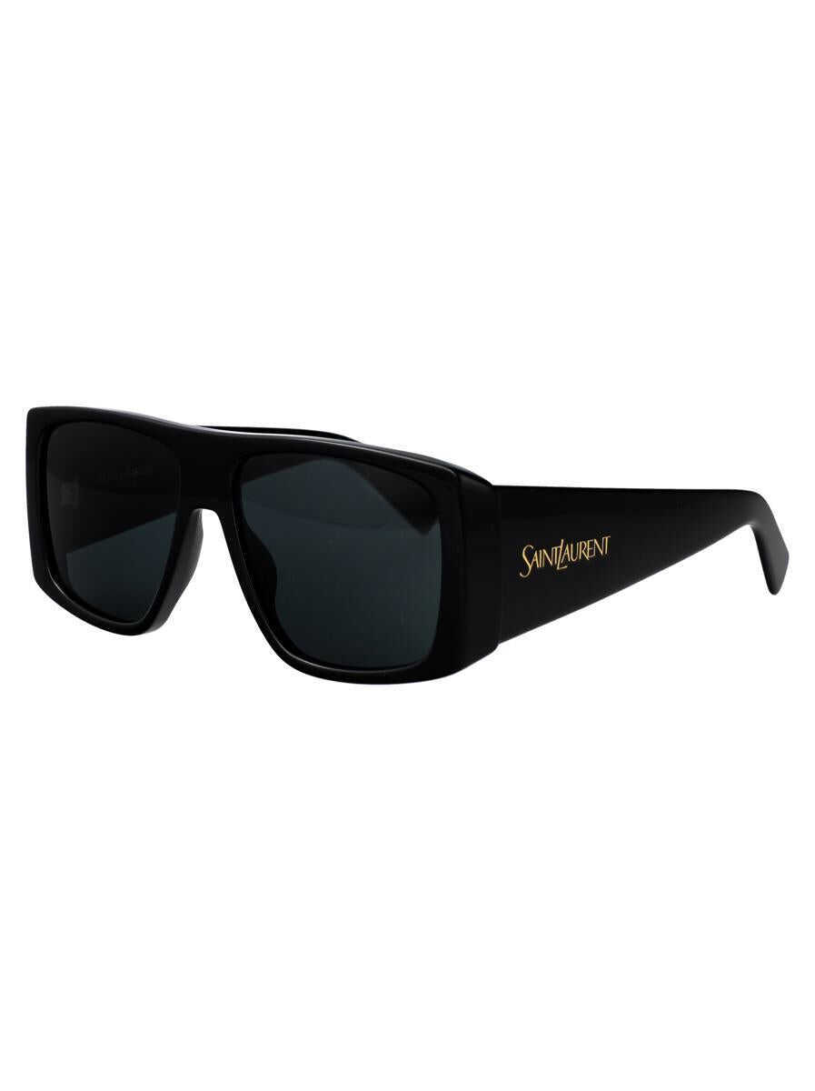 Ochelari de soare Saint Laurent Saint Laurent Eyewear Sunglasses BLACK-BLACK-BLACK Femei (BM 19276821) 2