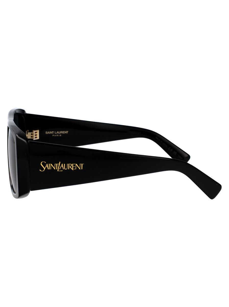 Ochelari de soare Saint Laurent Saint Laurent Eyewear Sunglasses BLACK-BLACK-BLACK Femei (BM 19276821) 3