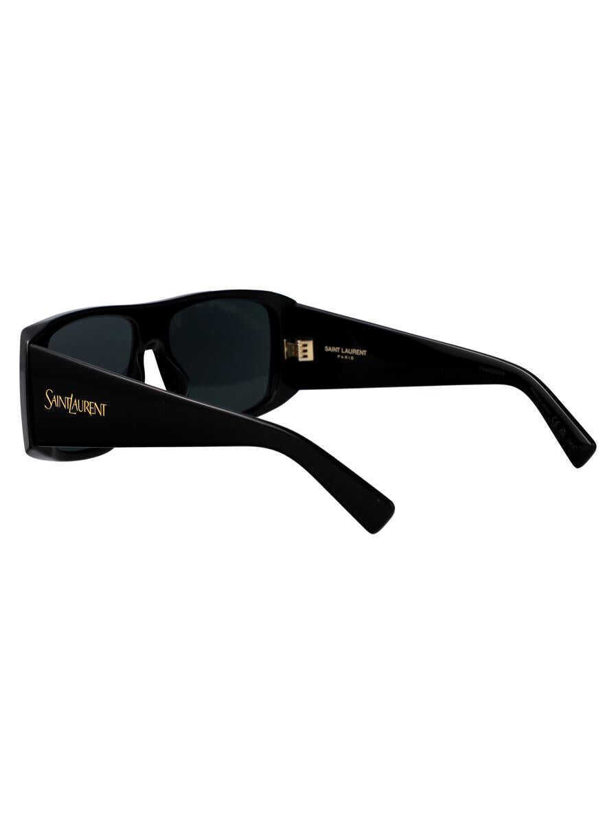 Ochelari de soare Saint Laurent Saint Laurent Eyewear Sunglasses BLACK-BLACK-BLACK Femei (BM 19276821) 4