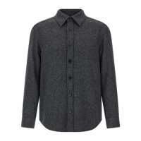 Camasi Zegna Mélange Overshirt Barbati