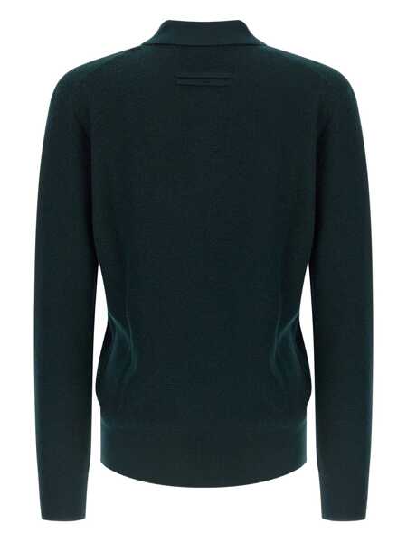 Tricouri Polo ZEGNA Zegna Polo Oasi Cashmere GREEN Barbati (BM 19276989) 2