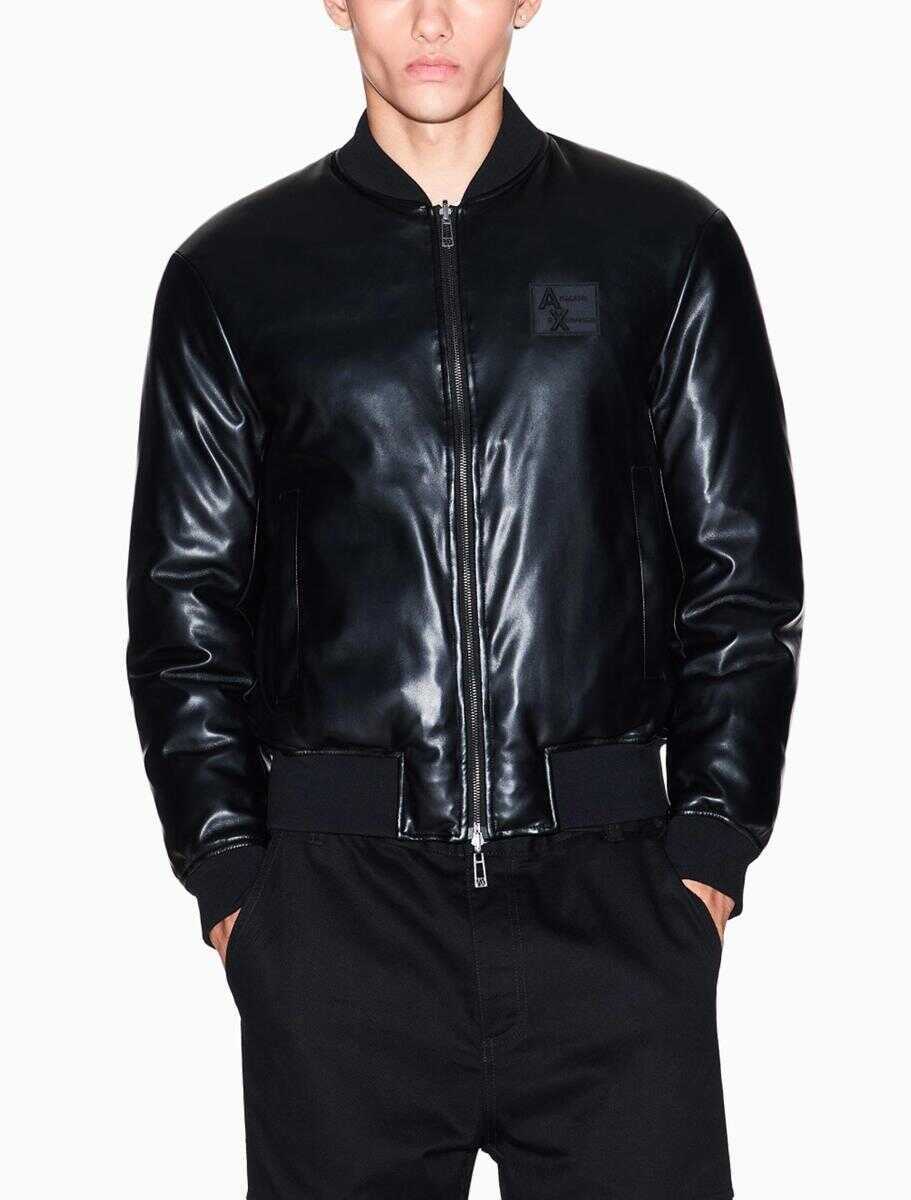 Paltoane Armani Exchange Armani Exchange Coats Black Barbati (BM 19277175) 2