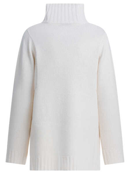 Pulovere Max Mara Cashmere turtleneck sweater White Femei (BM 19277304) 2
