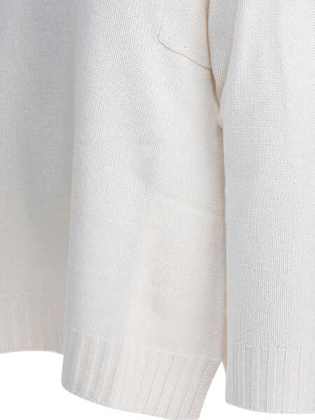 Pulovere Max Mara Cashmere turtleneck sweater White Femei (BM 19277304) 4