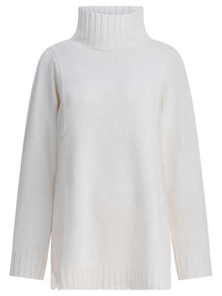 Pulovere Max Mara Cashmere turtleneck sweater White Femei (BM 19277304) 1