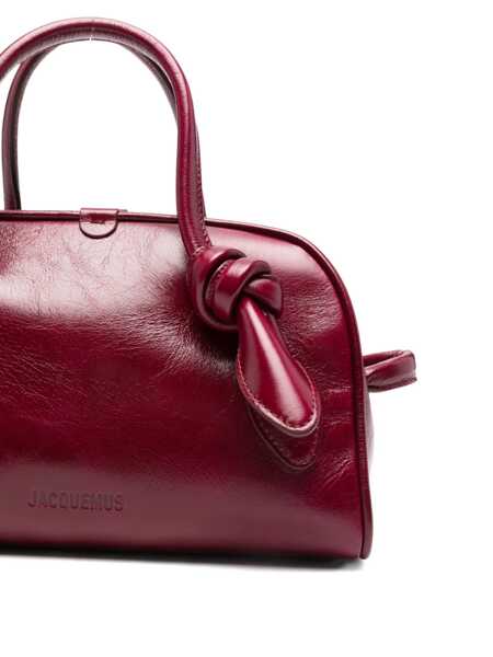 Genti de mana JACQUEMUS Le Petit Turismo Handbag Bordeaux Femei (BM 19277340) 4