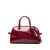JACQUEMUS "Le Petit Turismo" Handbag Bordeaux