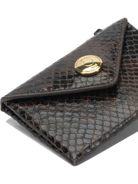 Portofele JACQUEMUS Enveloppe Card holder Brown Femei (BM 19277346) 4