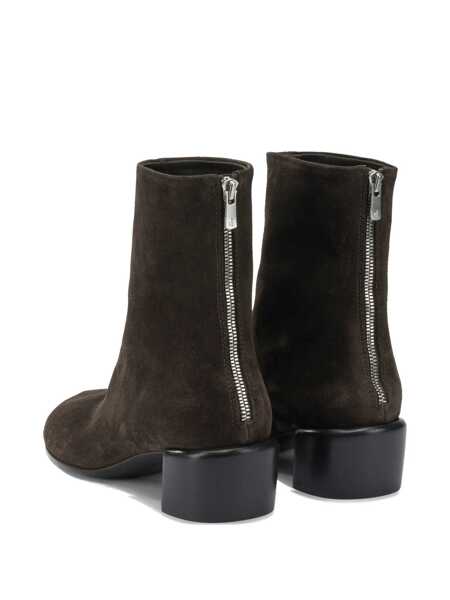 Botine OFFICINE CREATIVE Flore 012 40mm zippered ankle boots Brown Femei (BM 19277382) 3