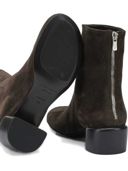 Botine OFFICINE CREATIVE Flore 012 40mm zippered ankle boots Brown Femei (BM 19277382) 4