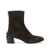 OFFICINE CREATIVE "Flore 012" 40mm zippered ankle boots Brown