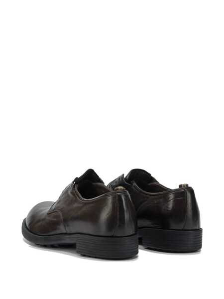 Pantofi eleganti OFFICINE CREATIVE Diary 005 Derby lace-ups Brown Barbati (BM 19277397) 3
