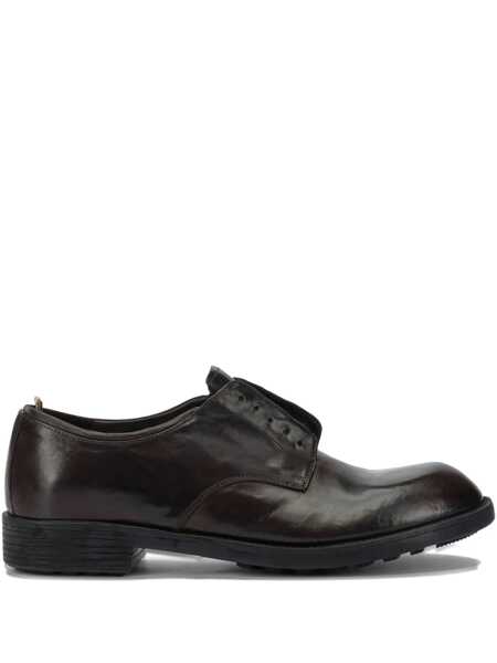 Pantofi eleganti OFFICINE CREATIVE Diary 005 Derby lace-ups Brown Barbati (BM 19277397) 1