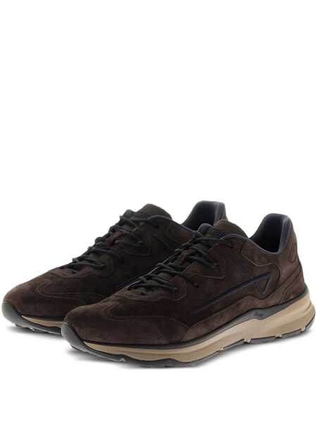 Sneakers Herno Running suede sneakers Brown Barbati (BM 19277451) 1