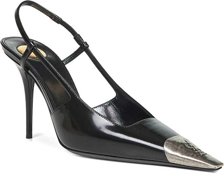 Pantofi cu toc Saint Laurent Jeanne Pumps BLACK Femei (BM 19277546) 2