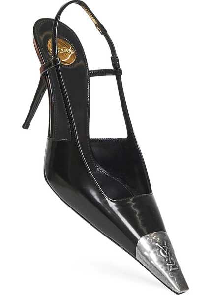 Pantofi cu toc Saint Laurent Jeanne Pumps BLACK Femei (BM 19277546) 4