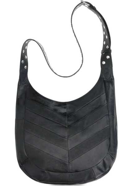 Genti de mana Valentino Garavani Shoulder Bag with a chevron motif NERO Barbati (BM 19277585) 2
