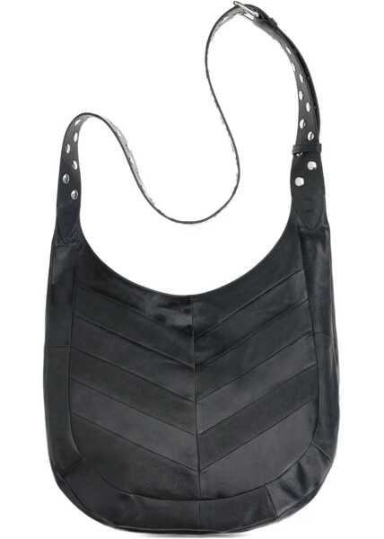 Genti de mana Valentino Garavani Shoulder Bag with a chevron motif NERO Barbati (BM 19277585) 3