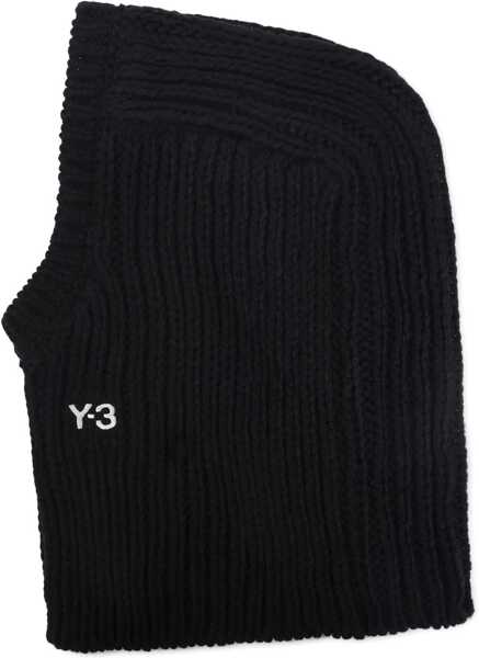 Sepci Y-3 Knitted Hood BLACK Barbati (BM 19277597) 1
