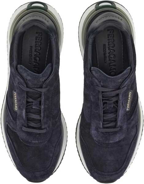 Sneakers Ferragamo Suede Sneakers NAVY Barbati (BM 19277606) 3