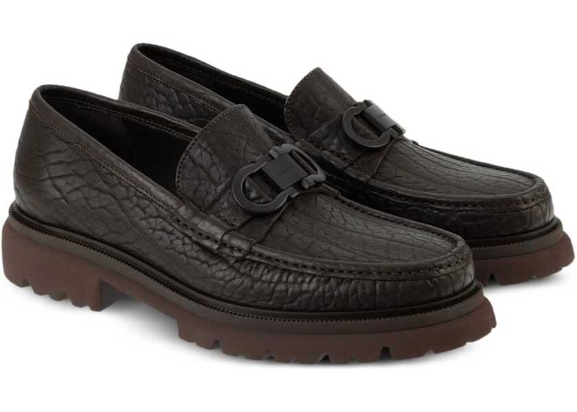 Sneakers Ferragamo Gancini Loafers MOCHA BISQUE Barbati (BM 19277609) 2