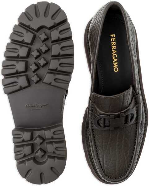 Sneakers Ferragamo Gancini Loafers MOCHA BISQUE Barbati (BM 19277609) 4