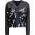 Sacai Sequined Wool Cardigan C/GRAY/BLACK