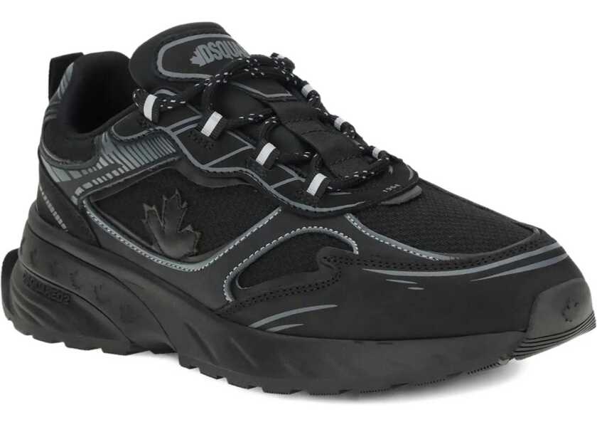 Sneakers DSQUARED2 Sprinter Sneakers NERO Barbati (BM 19277645) 2
