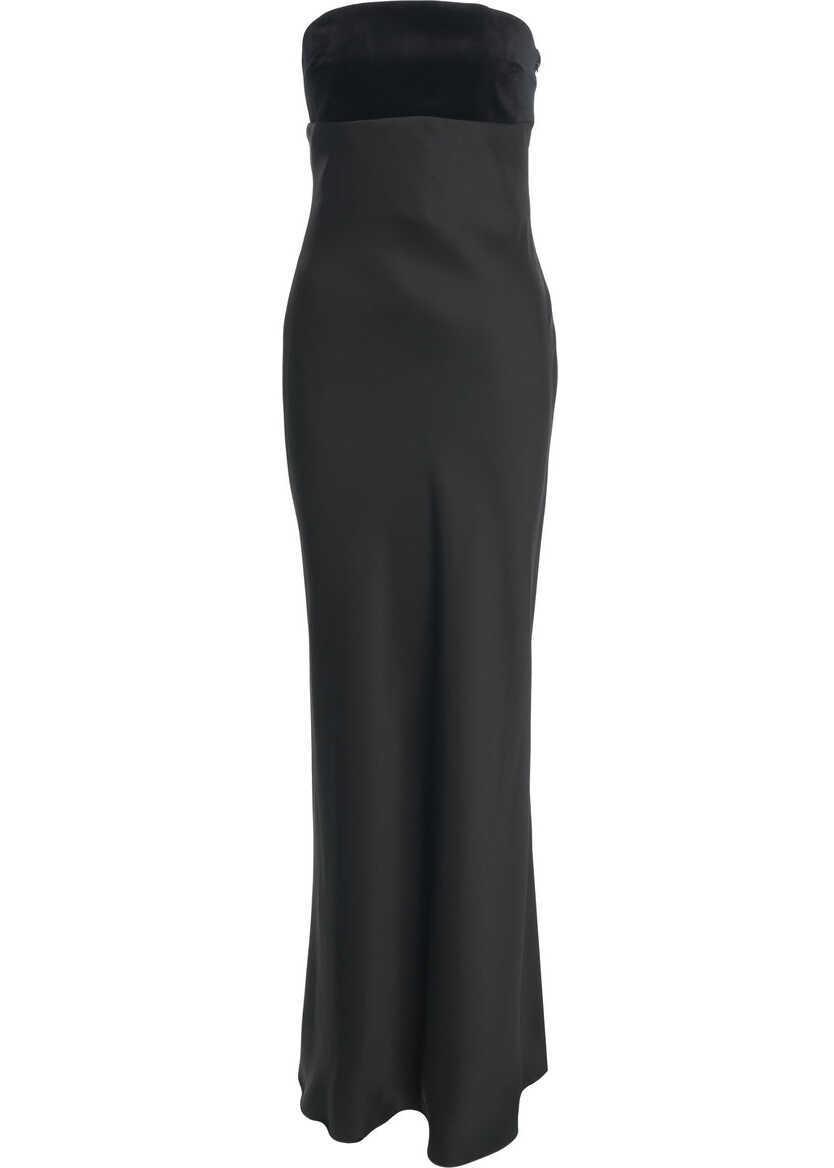 Rochii lungi Max Mara Maxi dress Baia Black Femei (BM 19277726) 1