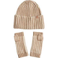 Palarii Cable knit set 'Chunky' Femei