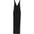Elisabetta Franchi Maxi dress with sequins Black