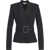 Elisabetta Franchi Blazer with waist belt Black