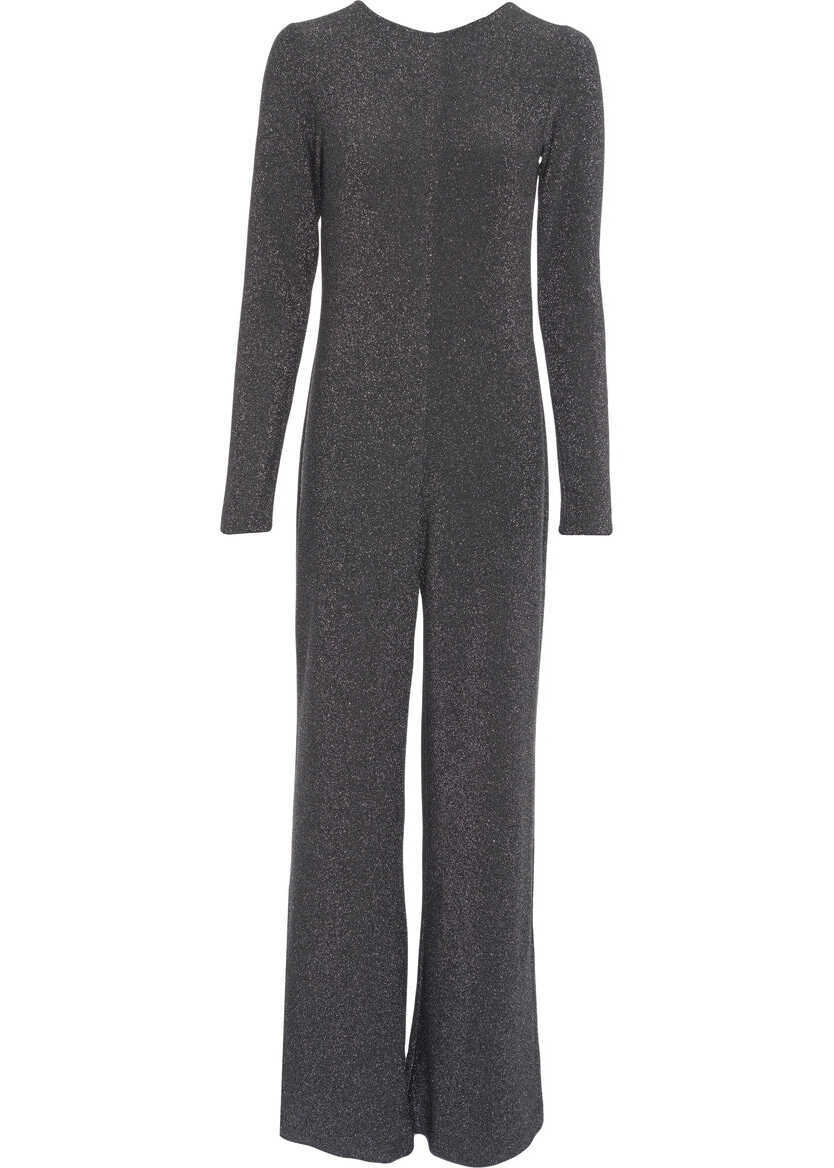 Salopete Jucca Jumpsuit in a metallic look Grey Femei (BM 19277783) 2