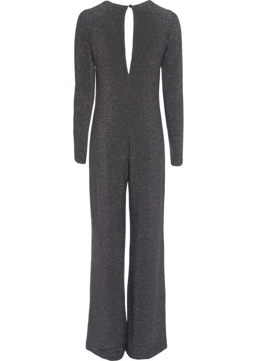 Salopete Jucca Jumpsuit in a metallic look Grey Femei (BM 19277783) 3