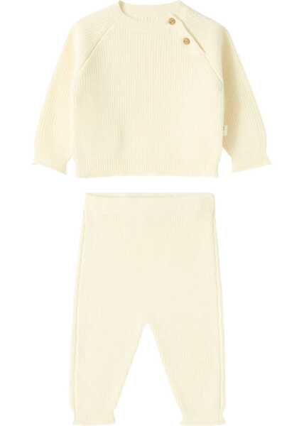 Salopete TEDDY & MINOU Jersey Set With Pants WHITE Fete (BM 19277891) 1