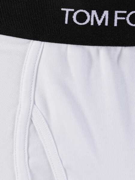 Lenjerie intima Tom Ford Boxers With Logo WHITE Barbati (BM 19277909) 3