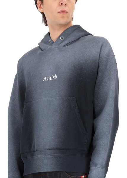 Bluze de trening AMISH Sweatshirt With Logo CHARCOAL Barbati (BM 19277918) 4