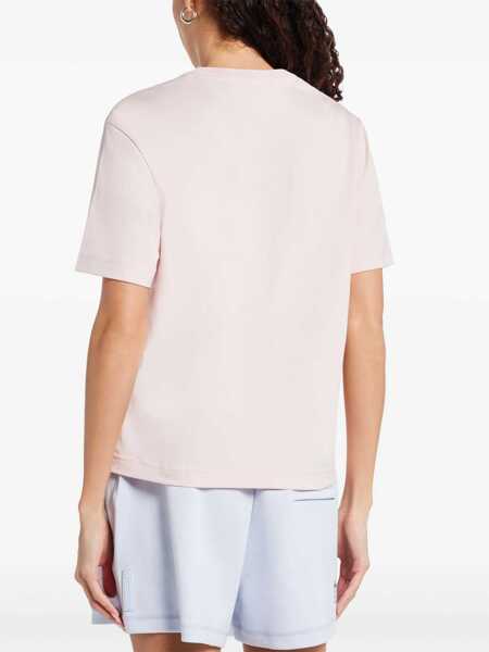 Tricouri Lacoste T-Shirt With Logo PINK Femei (BM 19277921) 4