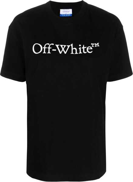 Tricouri Off-White T-Shirt With Logo BLACK Femei (BM 19277933) 1