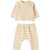 TEDDY & MINOU Pants Set With Sweatshirt BEIGE