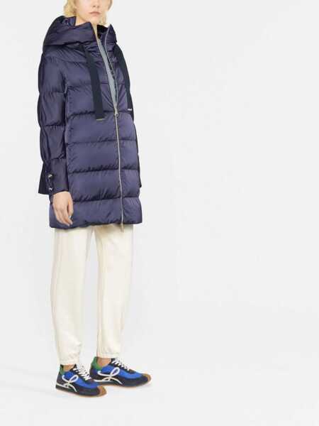 Paltoane Herno A-Shape Coat BLUE Femei (BM 19277948) 3