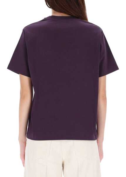 Tricouri Casablanca T-Shirt With Print PURPLE Femei (BM 19278011) 2